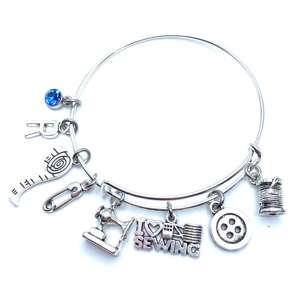 Seamstress Bracelet I Love Sewing - Picture 6 of 7